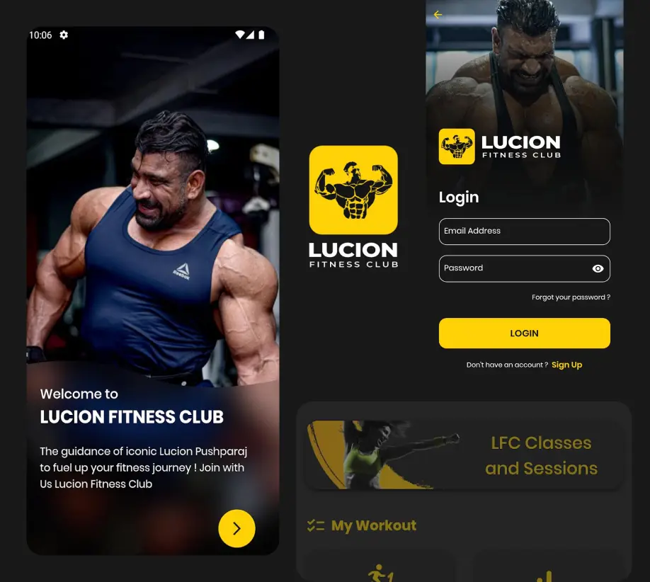 Fitness Club App